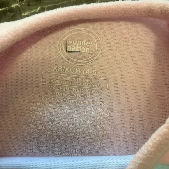 Little Girls Are U Sheepy? Graphic Nightgown Soft Velour Sheep Lamb - Picture 6 of 7